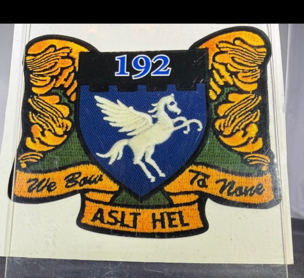 192nd Patch with Horse