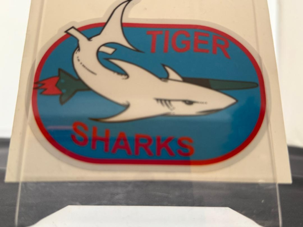 LG Blue Tiger Shark Patch