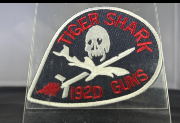 Black Tiger Shark Sticker 192nd Guns